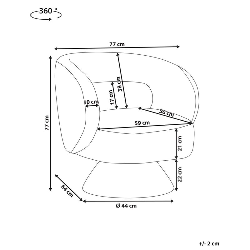 Lenestol Lieksa - Møbler - Stoler & lenestoler - Lenestoler