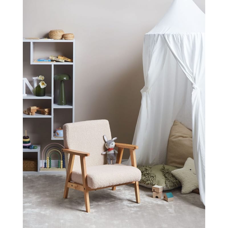 Lenestol Linde - Beige, lyst tre - Møbler - Stoler & lenestoler - Lenestoler - Sovestol