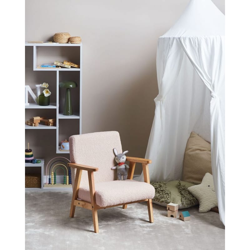 Lenestol Linde - Rosa, lyst tre - Møbler - Stoler & lenestoler - Lenestoler - Sovestol