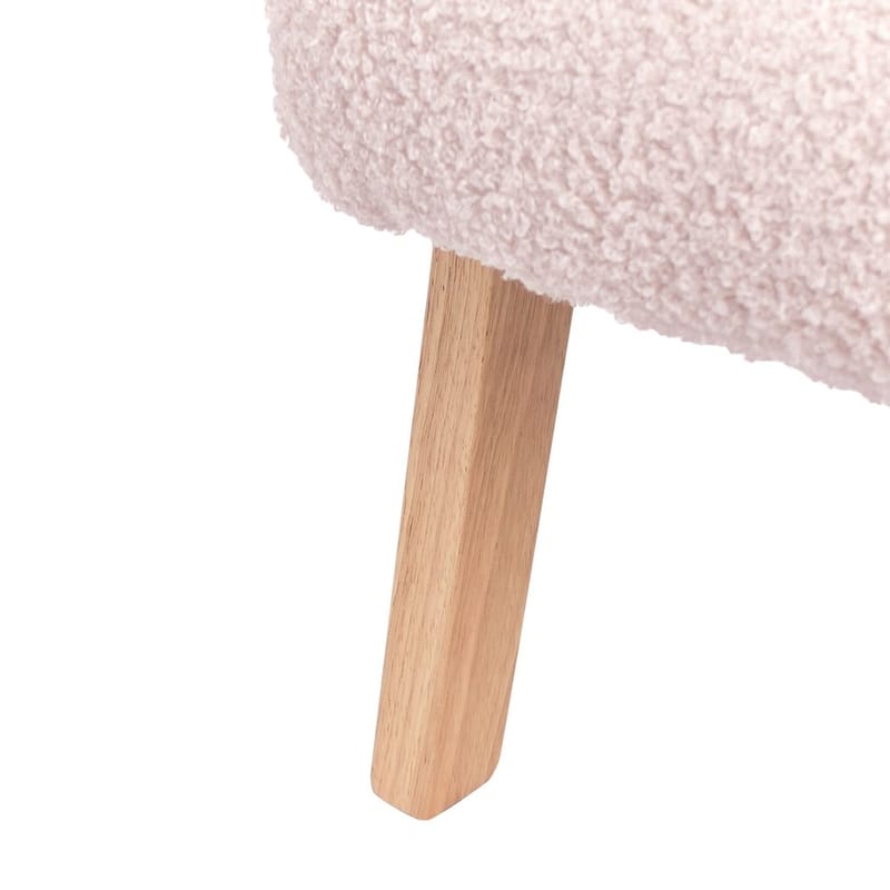 Lenestol Linde - Rosa, lyst tre - Møbler - Stoler & lenestoler - Lenestoler - Sovestol