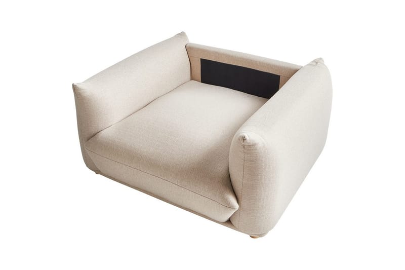 Lenestol Luvos - Beige, lyst tre - Møbler - Stoler & lenestoler - Lenestoler