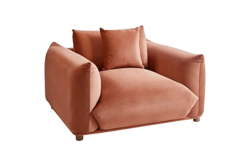 Lenestol Luvos - Brun, mørkt tre - Møbler - Stoler & lenestoler - Lenestoler