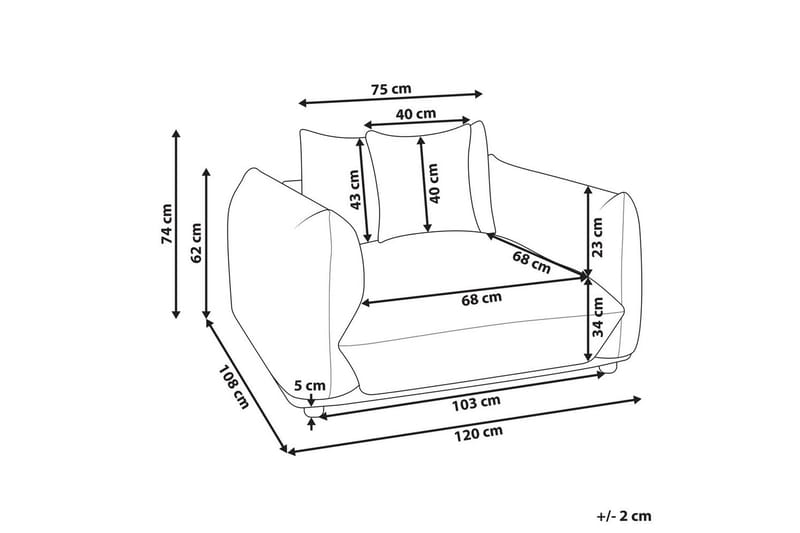 Lenestol Luvos - Brun, mørkt tre - Møbler - Stoler & lenestoler - Lenestoler