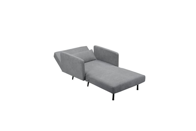 Lenestol Mallory Antrasitt - Antrasitt - Møbler - Stoler & lenestoler - Lenestoler - Sovestol