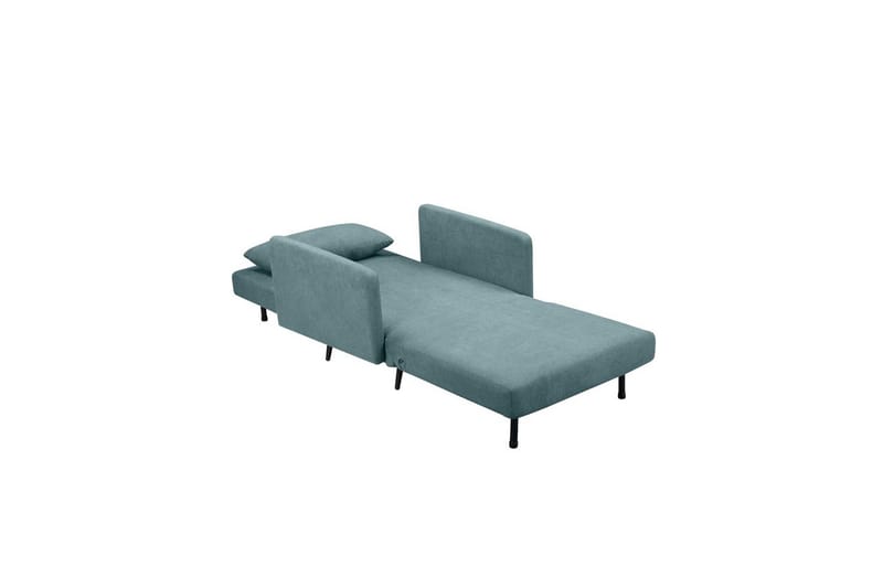 Lenestol Mallory Petrol - Petrol - Møbler - Stoler & lenestoler - Lenestoler - Sovestol