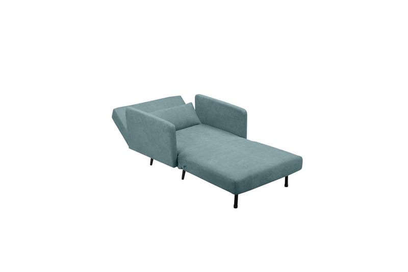 Lenestol Mallory Petrol - Petrol - Møbler - Stoler & lenestoler - Lenestoler - Sovestol