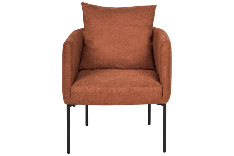 Lenestol Malmos - Gullbrun, svart - Møbler - Stoler & lenestoler - Lenestoler