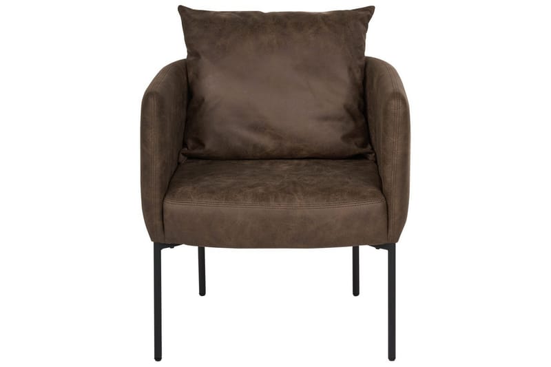 Lenestol Malmos - Mørk brun, svart - Møbler - Stoler & lenestoler - Lenestoler