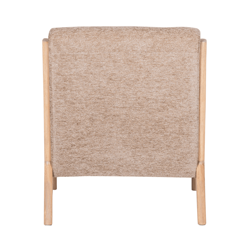 Lenestol Mark - Sand - Møbler - Stoler & lenestoler - Lenestoler