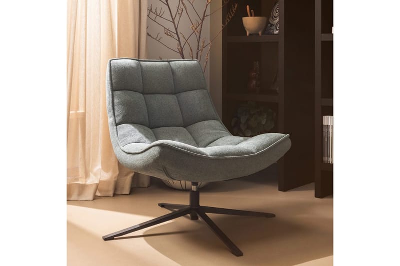 Lenestol Maudi - Blå Stein - Møbler - Stoler & lenestoler - Lenestoler