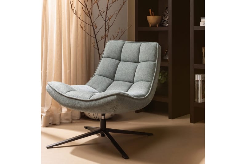 Lenestol Maudi - Blå Stein - Møbler - Stoler & lenestoler - Lenestoler