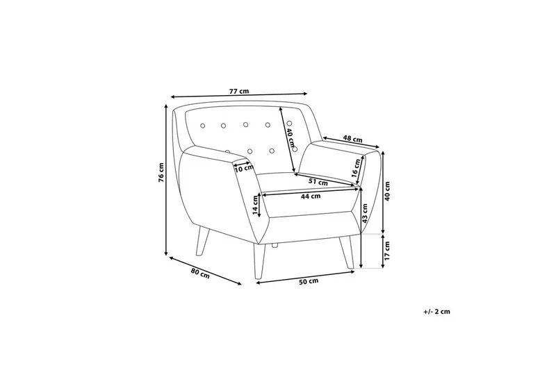 Lenestol Motala - Møbler - Stoler & lenestoler - Lenestoler