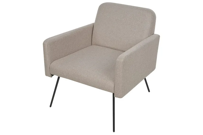 Lenestol Narken - Beige, svart - Møbler - Stoler & lenestoler - Lenestoler