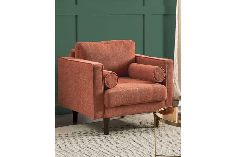 Lenestol Nurmo - Brunt, mørkt tre - Møbler - Stoler & lenestoler - Lenestoler