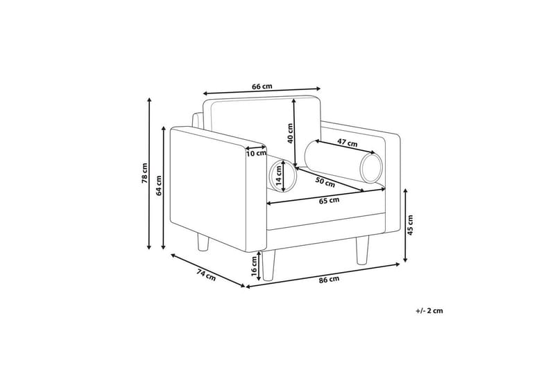 Lenestol Nurmo - Brunt, mørkt tre - Møbler - Stoler & lenestoler - Lenestoler