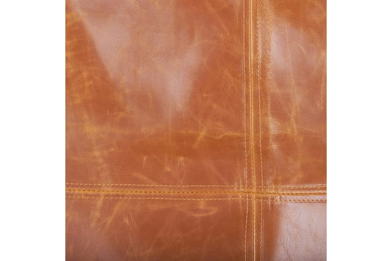 Lenestol Nybro - Brun, Svart/Kunstlær - Møbler - Stoler & lenestoler - Lenestoler