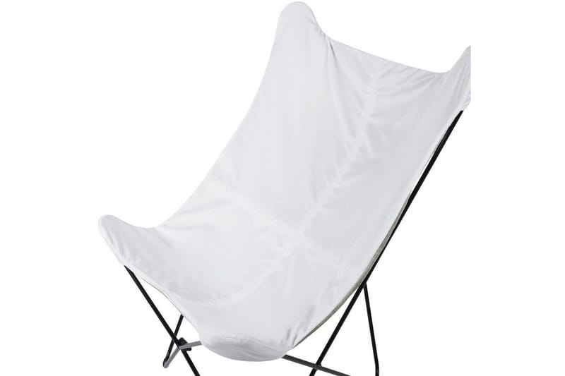 Lenestol Nybro - Hvit, Svart/Fløyel - Møbler - Stoler & lenestoler - Lenestoler