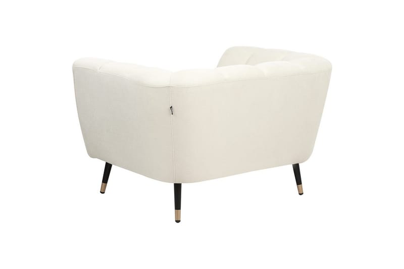 Lenestol Orsta - Beige, svart, gull - Møbler - Stoler & lenestoler - Lenestoler