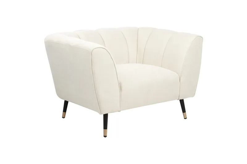 Lenestol Orsta, Beige/svart/gull