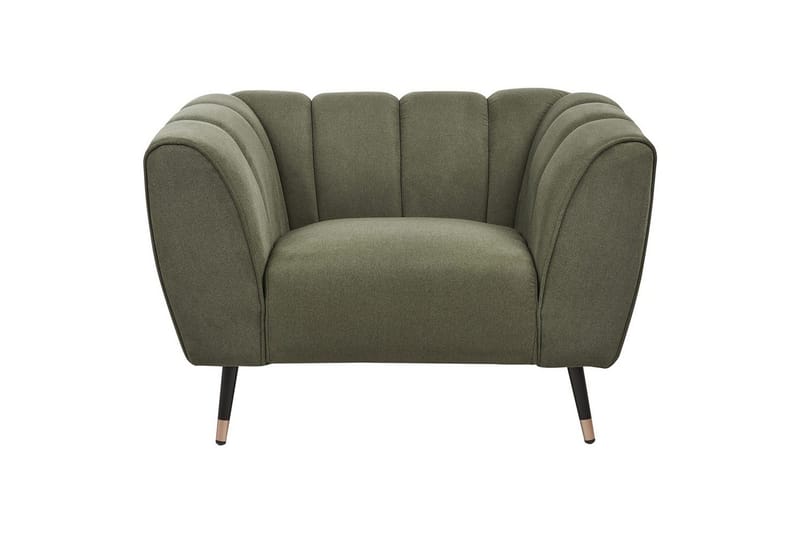 Lenestol Orsta - Grønn, svart, gull - Møbler - Stoler & lenestoler - Lenestoler