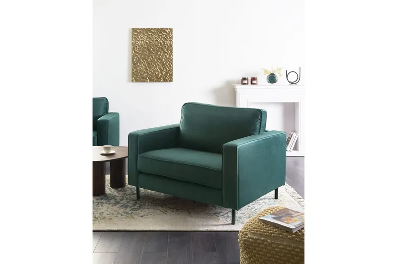 Lenestol Savalen - Grønn, svart - Møbler - Stoler & lenestoler - Lenestoler