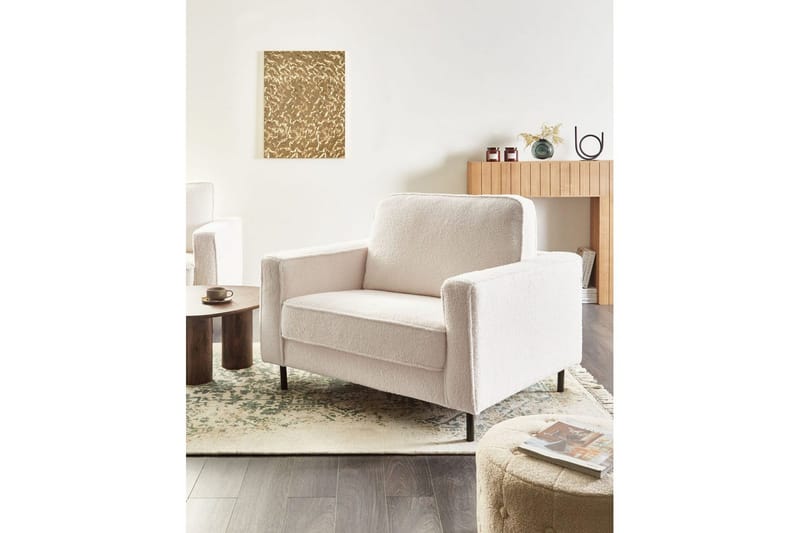 Lenestol Savalen - Hvit, Svart, Hvit, svart - Møbler - Stoler & lenestoler - Lenestoler