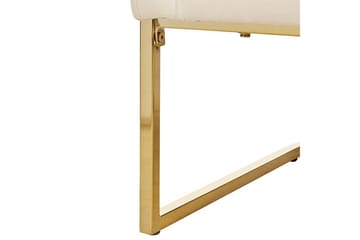 Lenestol Sirkka - Beige/gull/Beige/Gull - Møbler - Stoler & lenestoler - Lenestoler
