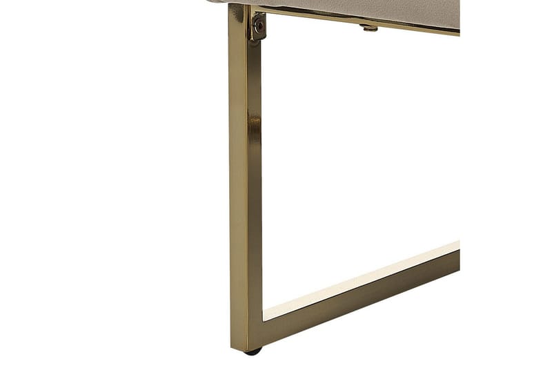 Lenestol Sirkka - Taupe, gull - Møbler - Stoler & lenestoler - Lenestoler