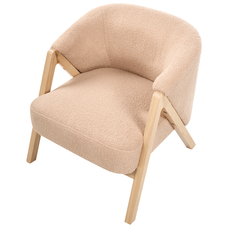 Lenestol Skei - Beige - Møbler - Stoler & lenestoler - Lenestoler