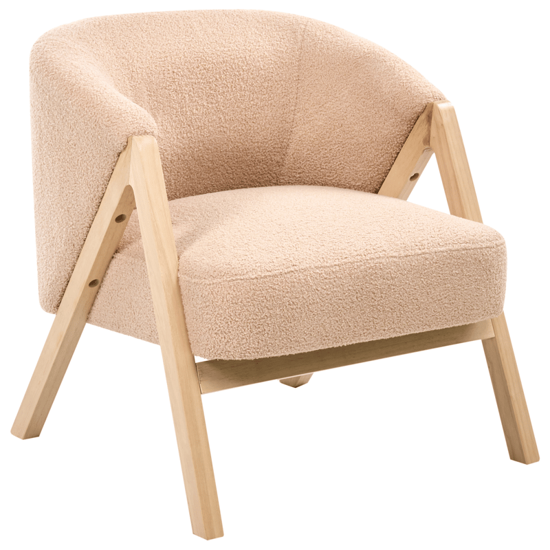 Lenestol Skei - Beige - Møbler - Stoler & lenestoler - Lenestoler