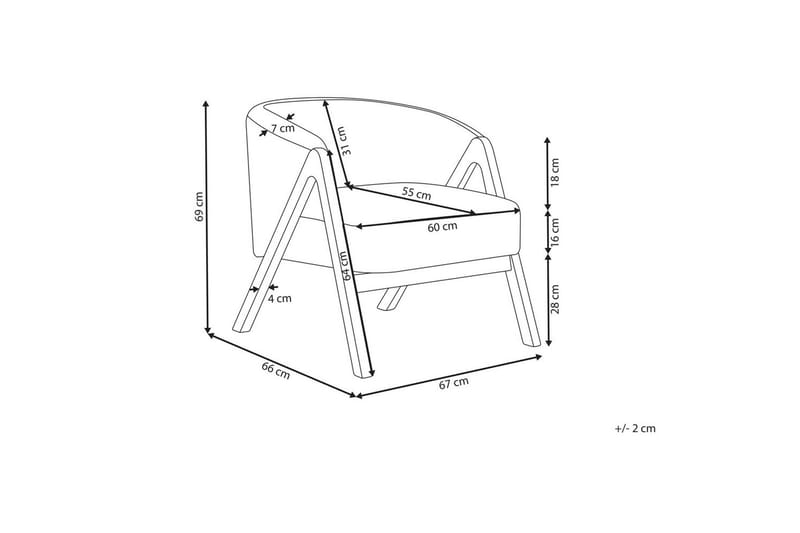 Lenestol Skei - Møbler - Stoler & lenestoler - Lenestoler