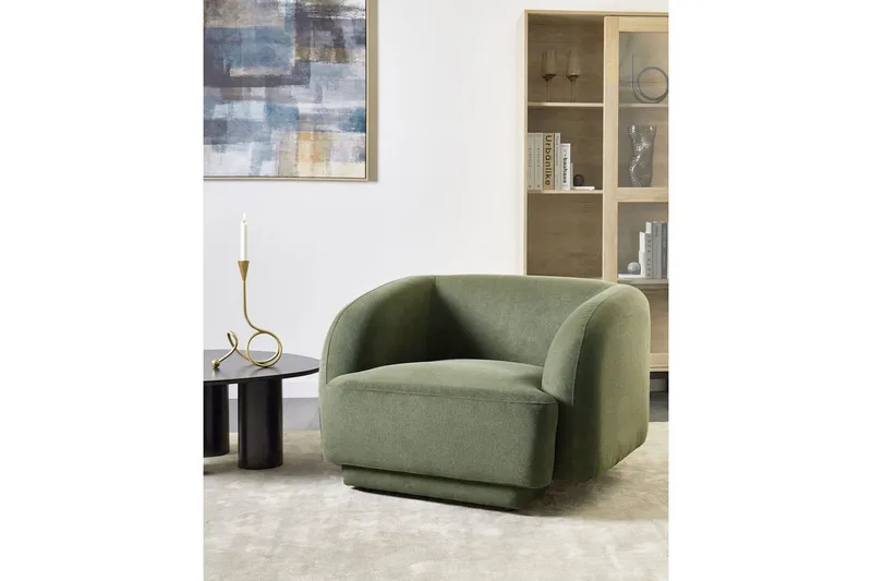 Lenestol Skjanes - Grønn - Møbler - Stoler & lenestoler - Lenestoler