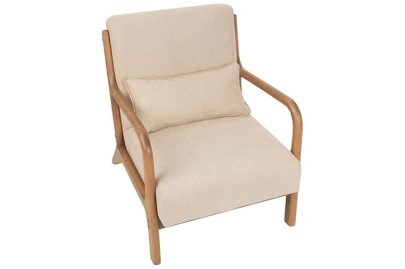 Lenestol Skovde - Beige, lyst tre - Møbler - Stoler & lenestoler - Lenestoler