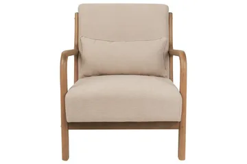 Lenestol Skovde - Beige, lyst tre - Møbler - Stoler & lenestoler - Lenestoler