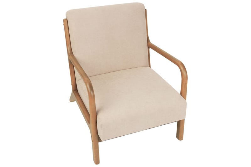 Lenestol Skovde - Beige, lyst tre - Møbler - Stoler & lenestoler - Lenestoler