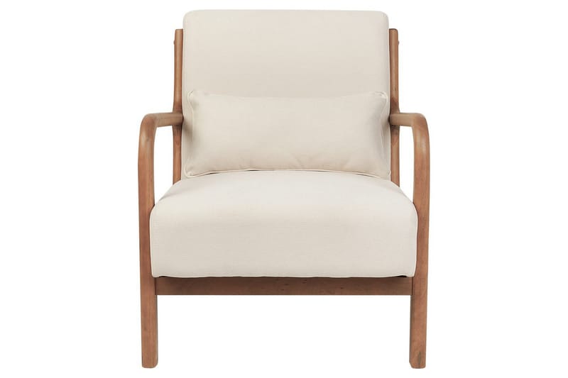 Lenestol Skovde - Lysebeige, lyst tre - Møbler - Stoler & lenestoler - Lenestoler