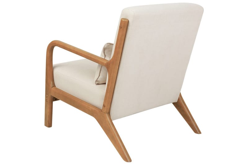 Lenestol Skovde - Lysebeige, lyst tre - Møbler - Stoler & lenestoler - Lenestoler