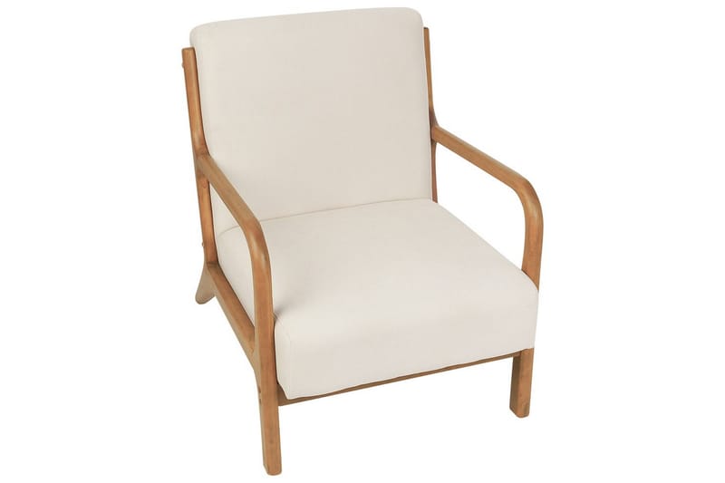 Lenestol Skovde - Lysebeige, lyst tre - Møbler - Stoler & lenestoler - Lenestoler