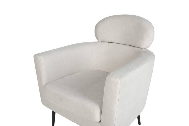 Lenestol Soby - Hvit, Svart - Møbler - Stoler & lenestoler - Lenestoler