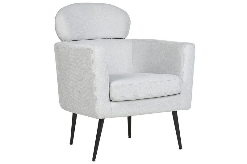 Lenestol Soby, Lysegrå, svart