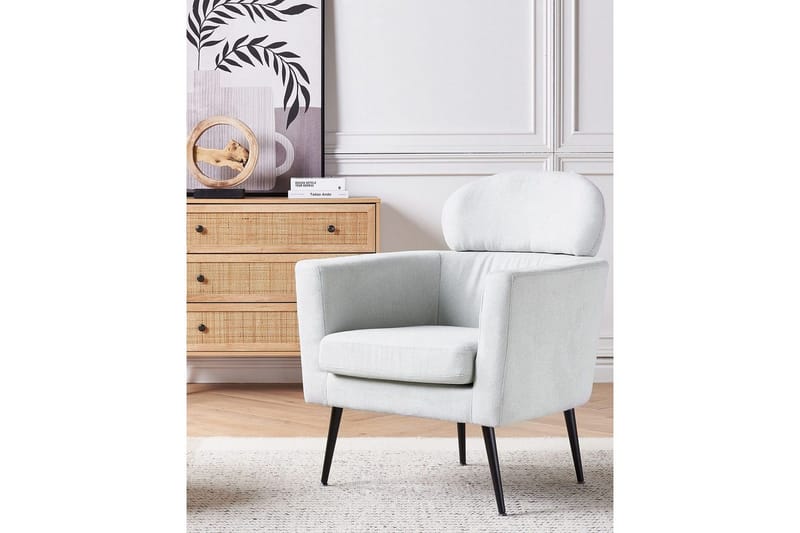 Lenestol Soby - Lysegrå, svart - Møbler - Stoler & lenestoler - Lenestoler