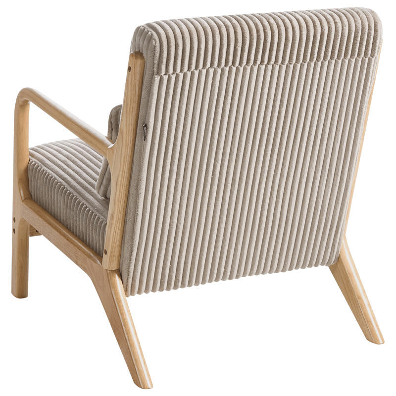 Lenestol Sorsele - Lysebrun, beige - Møbler - Stoler & lenestoler - Lenestoler