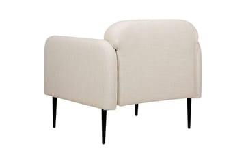 Lenestol Stouby - Beige, svart - Møbler - Stoler & lenestoler - Lenestoler