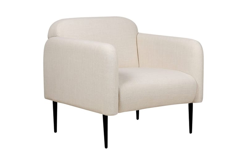 Lenestol Stouby - Beige, svart - Møbler - Stoler & lenestoler - Lenestoler