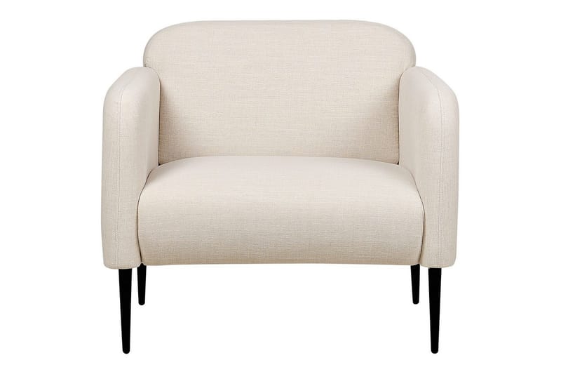 Lenestol Stouby - Beige, svart - Møbler - Stoler & lenestoler - Lenestoler