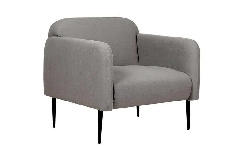 Lenestol Stouby, Grå, svart