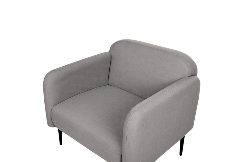 Lenestol Stouby - Grå, svart - Møbler - Stoler & lenestoler - Lenestoler