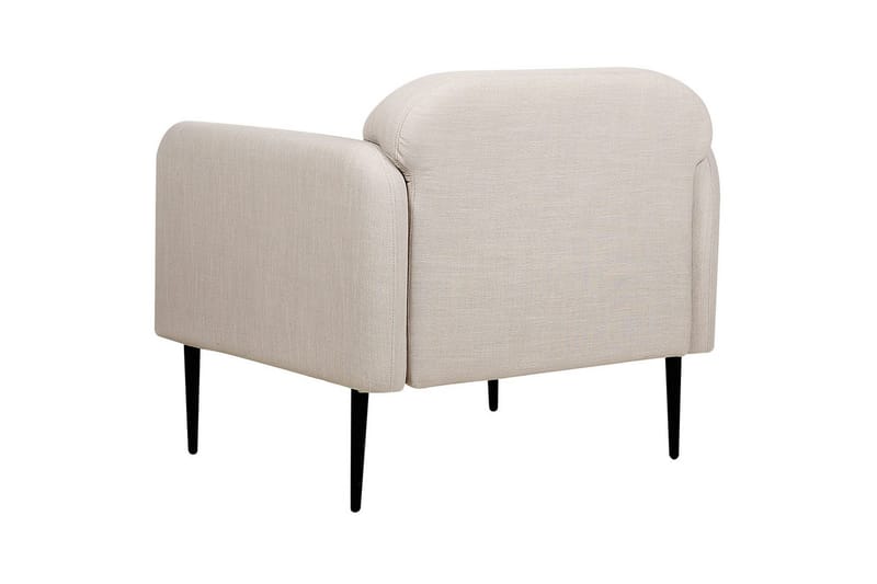 Lenestol Stouby - Taupe, svart - Møbler - Stoler & lenestoler - Lenestoler