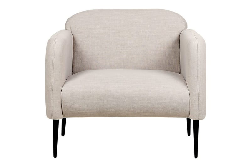 Lenestol Stouby - Taupe, svart - Møbler - Stoler & lenestoler - Lenestoler