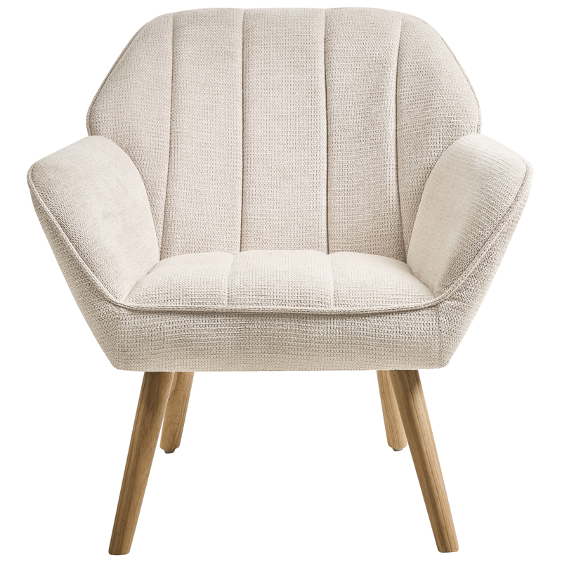 Lenestol Torud - Lys beige - Møbler - Stoler & lenestoler - Lenestoler